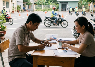 Điều kiện đăng ký học giấy phép lái xe mô tô hạng A1