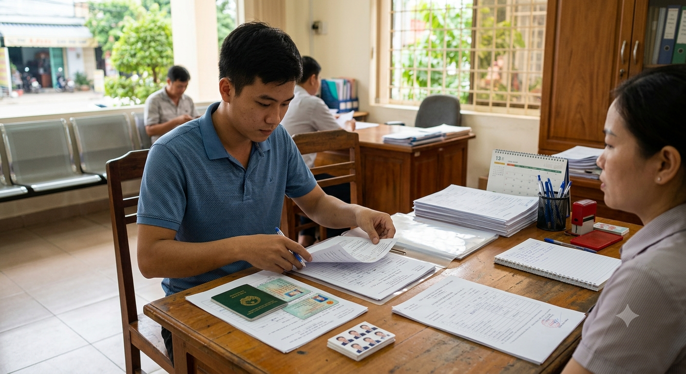 Chuẩn bị hồ sơ pháp lý và điều kiện sức khỏe cơ bản